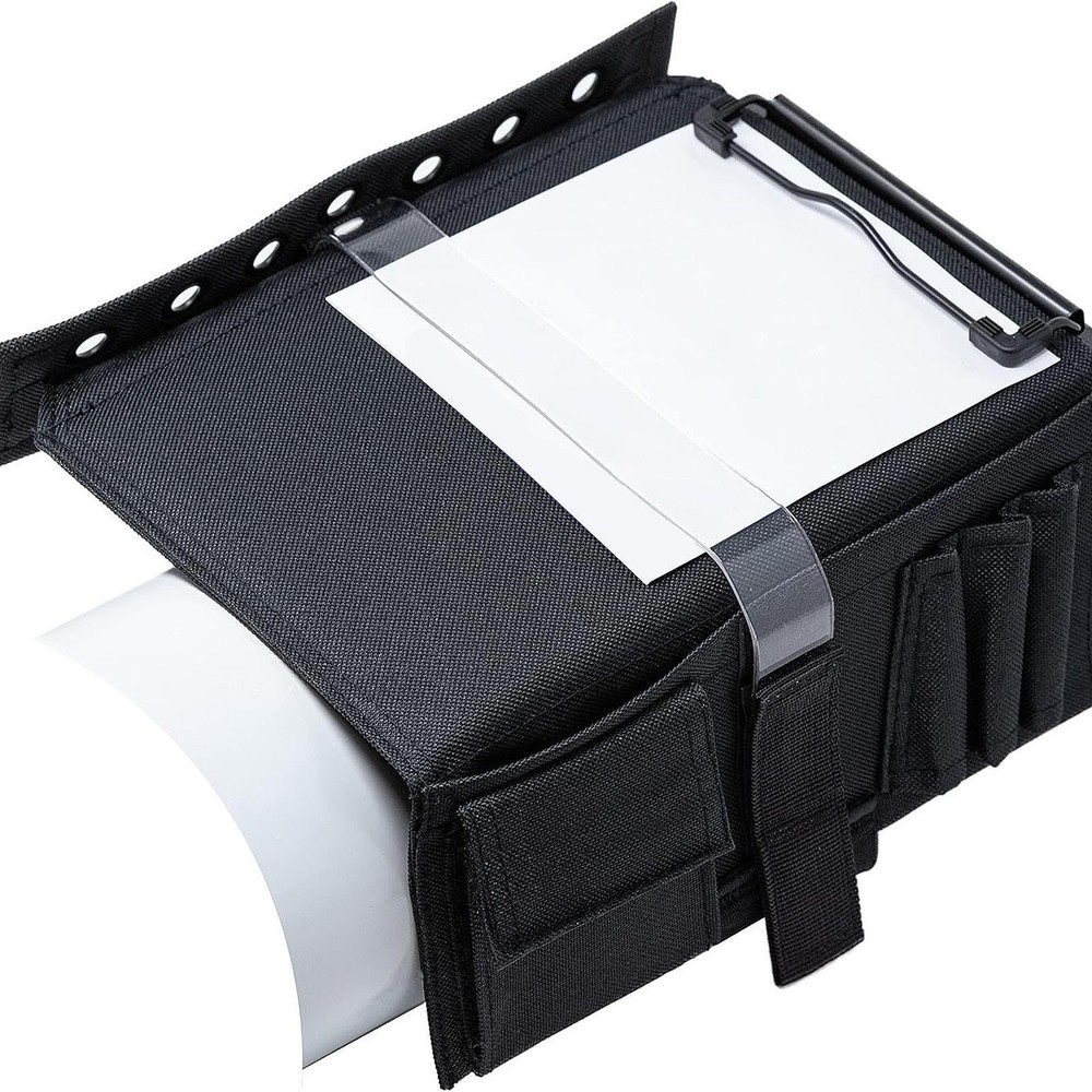 Aviation Leg Strap Board Pilot Notepad Holder Organizer Wide Elastic Strap Pilot