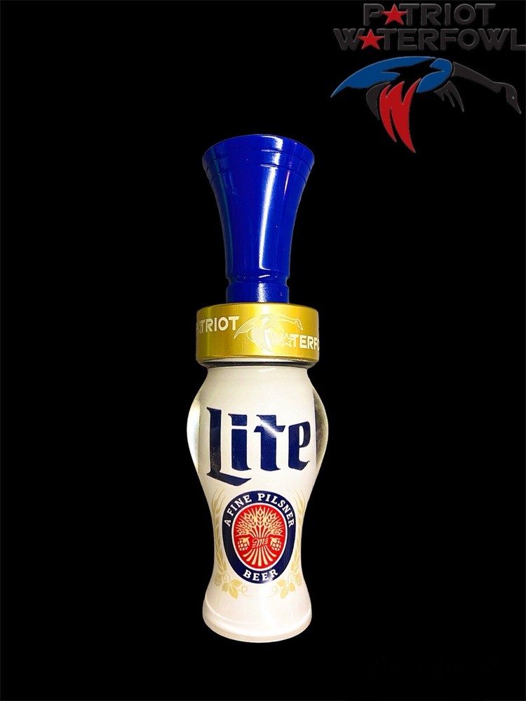 Miller Lite Custom acrylic duck call