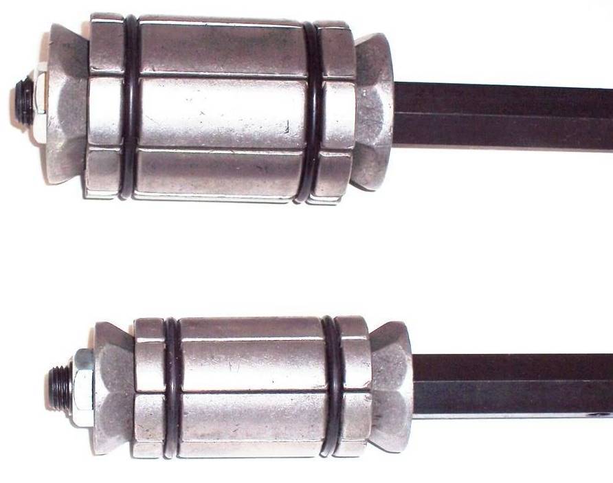 Tail Exhaust Muffler Pipe Expander 2pc Set  Spreader hand Tool  Small and Large