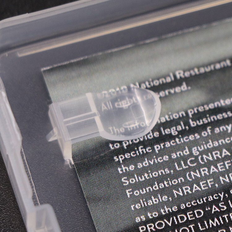 2pcs Clear Pendrive Protector Case USB Box Flash Drive Storage USB-Stick Holder