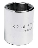 7/16" Torqueplus 6-Point Standard Length Hand Socket 1/4" Drive