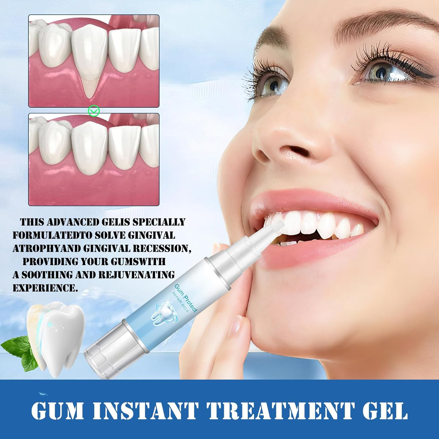 Neslemy™ Gum Shield Therapy Gel, Neslemy Gum Gel, Dentizen Gum Therapy Gel, Teet