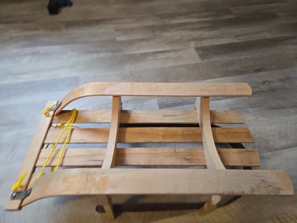 Paris Child Wooden Pull Sleigh