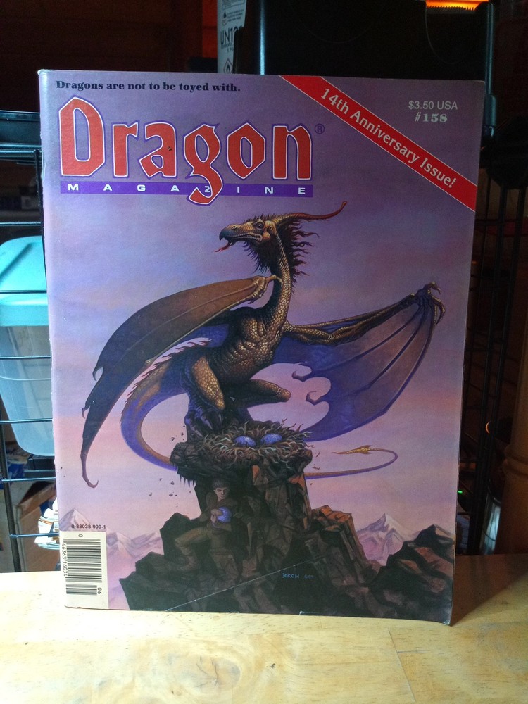 Dragon Magazine Issue #158