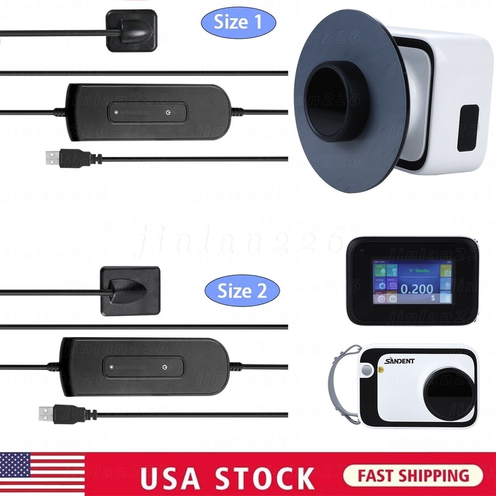 Dental X Portable Rayos Digital Machine Imaging System + Scatter Shield / Sensor