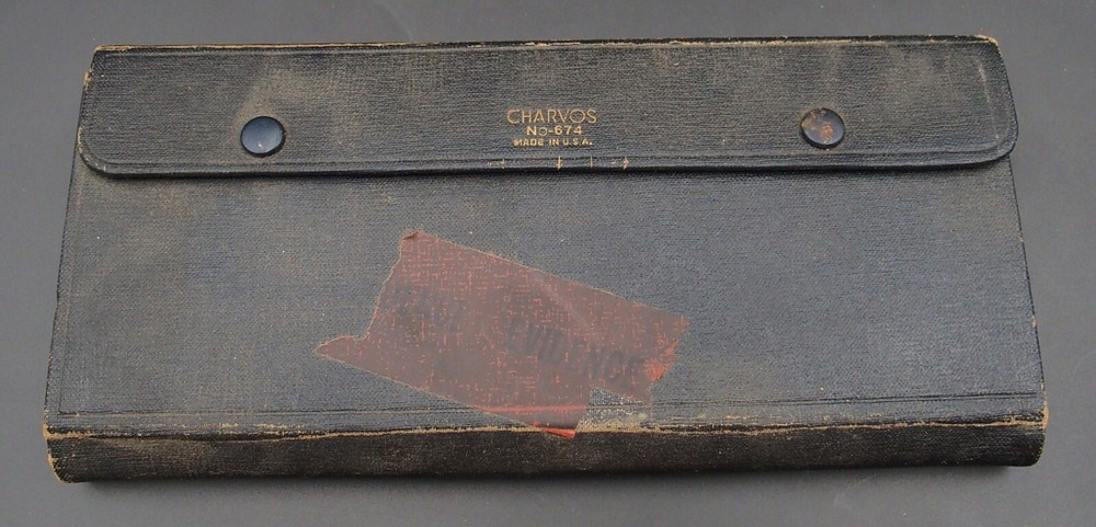 Vintage Charvos 674 Drafting 9 Piece Set Engineering Mechanical Tools & Case