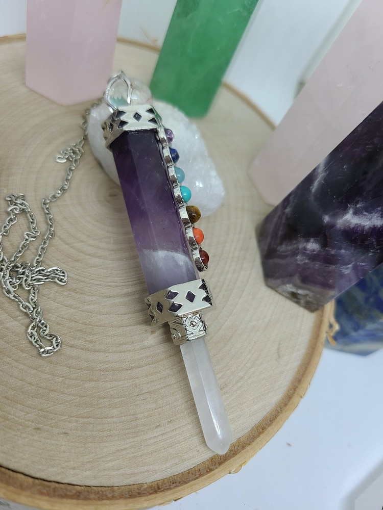 Amethyst Crystal Pendulum, Amethyst Point Pendulum, Amethyst Pendulum, Amethyst