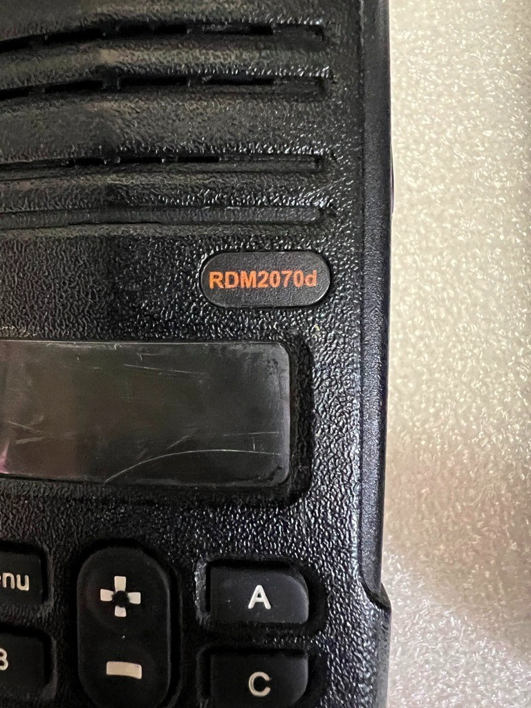 Motorola RDM2070D Walmart Two-Way Radio Walkie Talkie RDM2070BFAAS w/ Battery