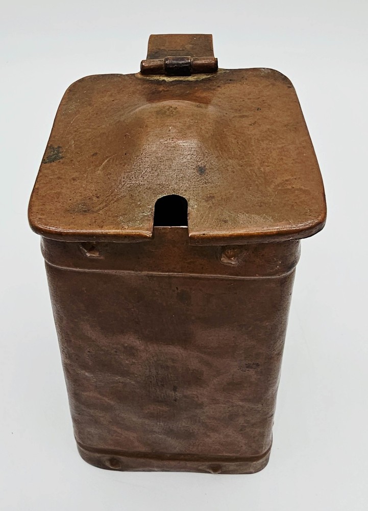 Cape Cod Shop Hammered Copper Fire Starter Pitcher Fireplace Brass