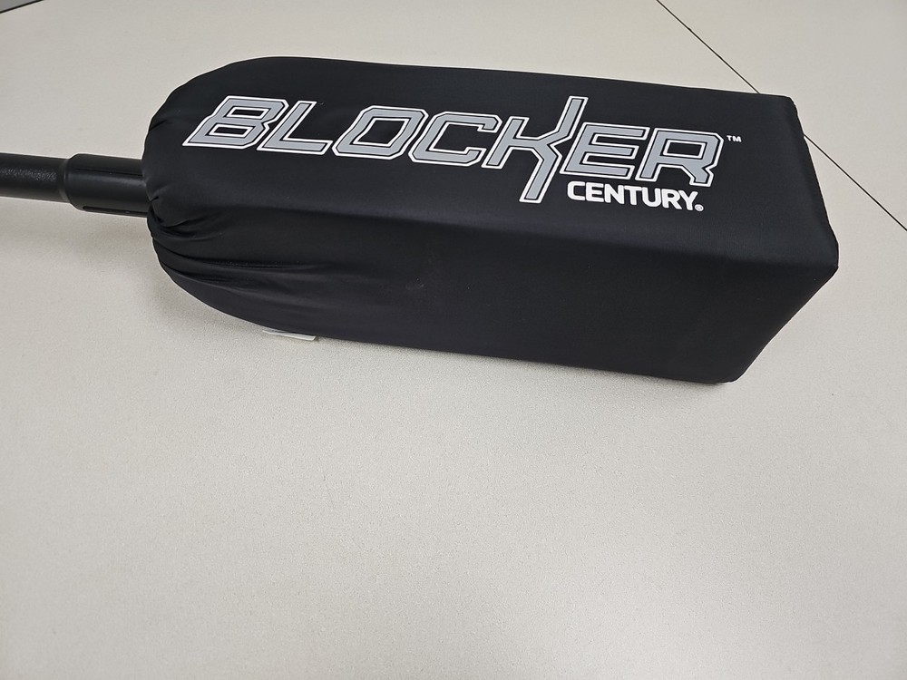 Century Single Blocker, Black/Silver