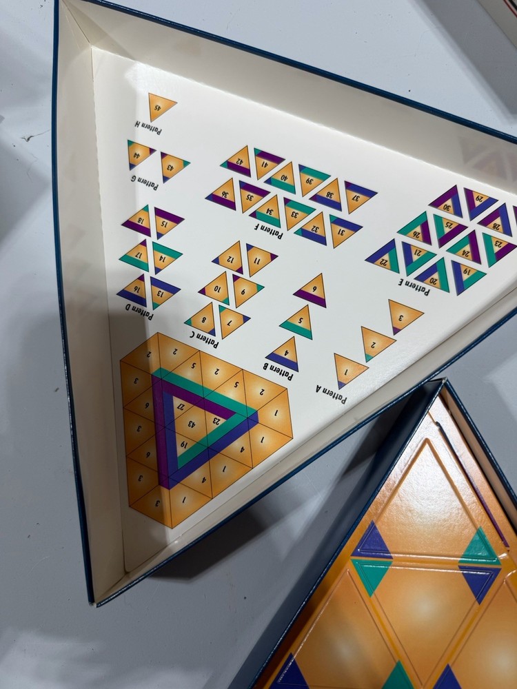 Puzzabilities Optical Illusions Triangle Puzzle New Open Box Complete