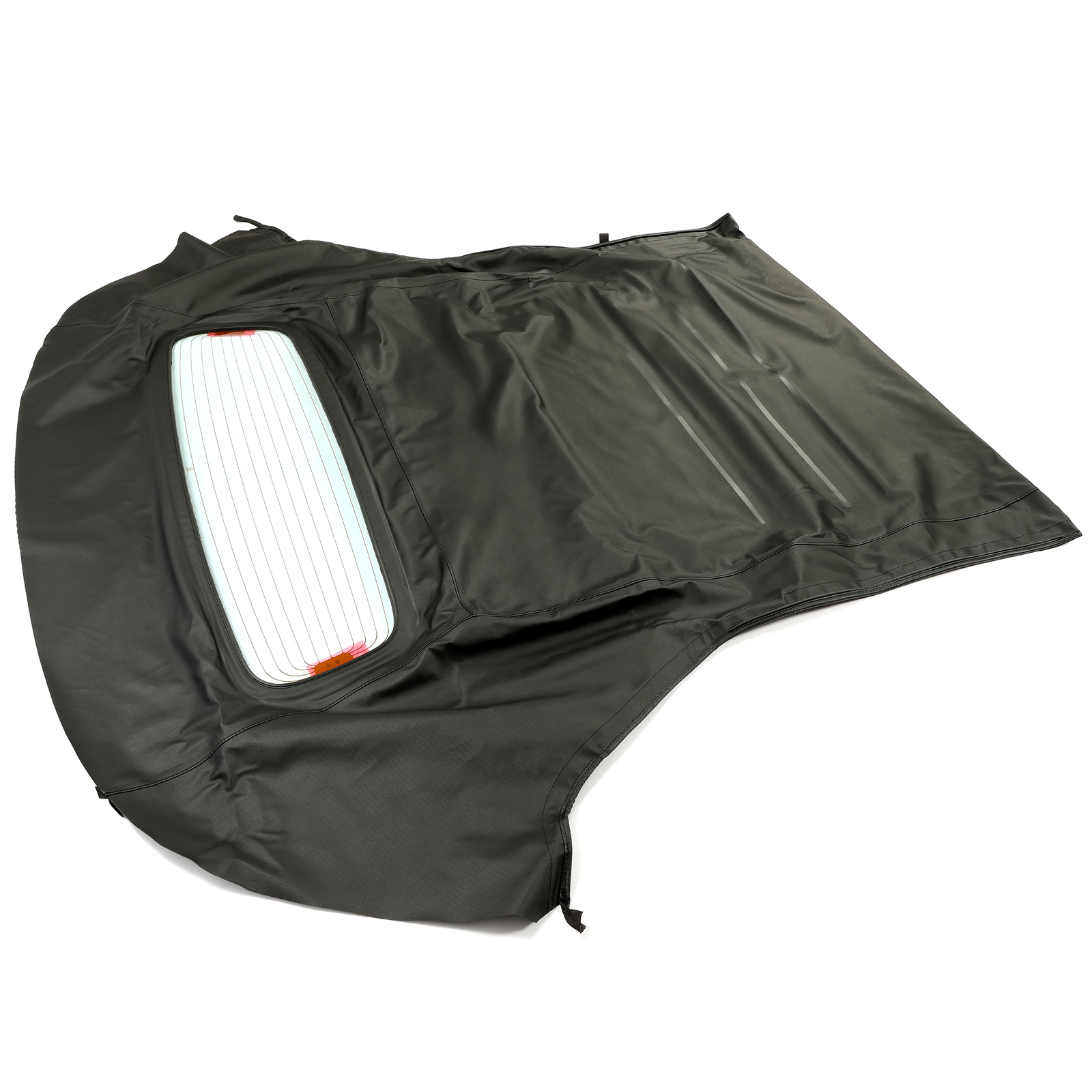 For Ford Mustang 2005-2014 Black Convertible Soft Top w/Heated Glass Window