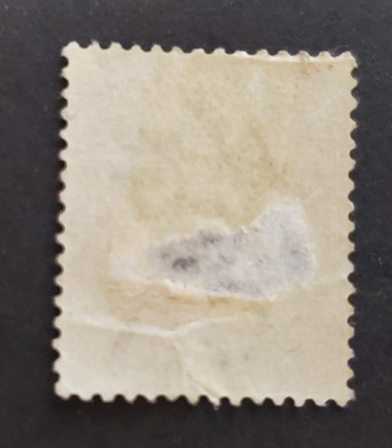 Mauritius, nice old mint stamp with thin