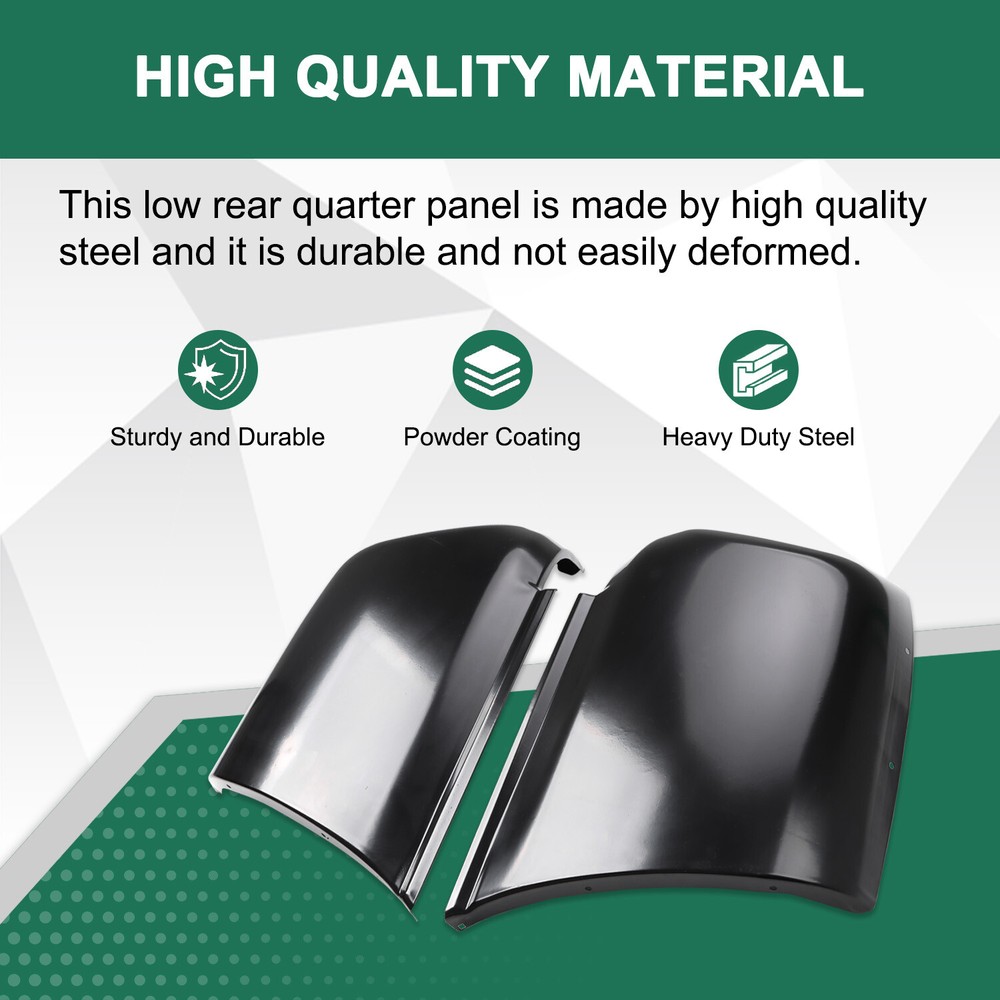 Rear Lower Quarter Patch Panel Set Fit for 2000-2006 Chevy GMC Left & Right