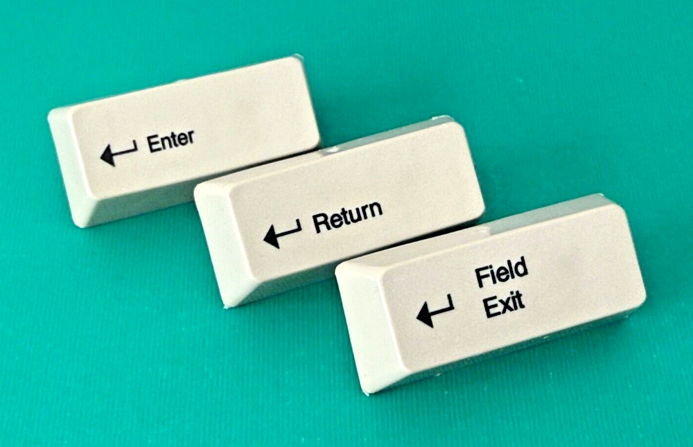Enter / Field Exit / Return Key Cap IBM Model M KeyCap Keyboard Pebble Unicomp