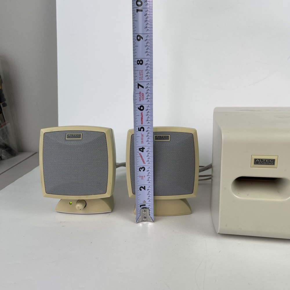 Altec Lansing ACS44 Multimedia Computer Speaker System Subwoofer - Tested Works
