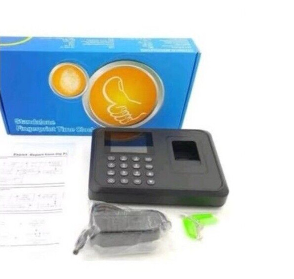 Standalone Biometric Fingerprint Employee Time Clock Payroll Attendance Device