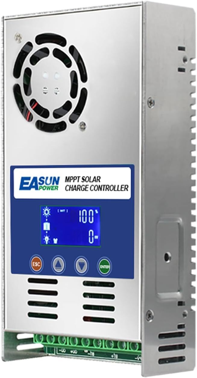 MPPT 60A 80A 100A Solar Charge Controller 12V 24V 36V 48V DC Battery Regulator
