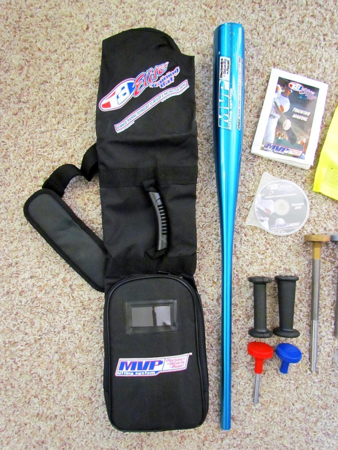 T3 Elite Training Baseball Bat 34" JumpUSA With Training DVD, Weights, & Bag NEW