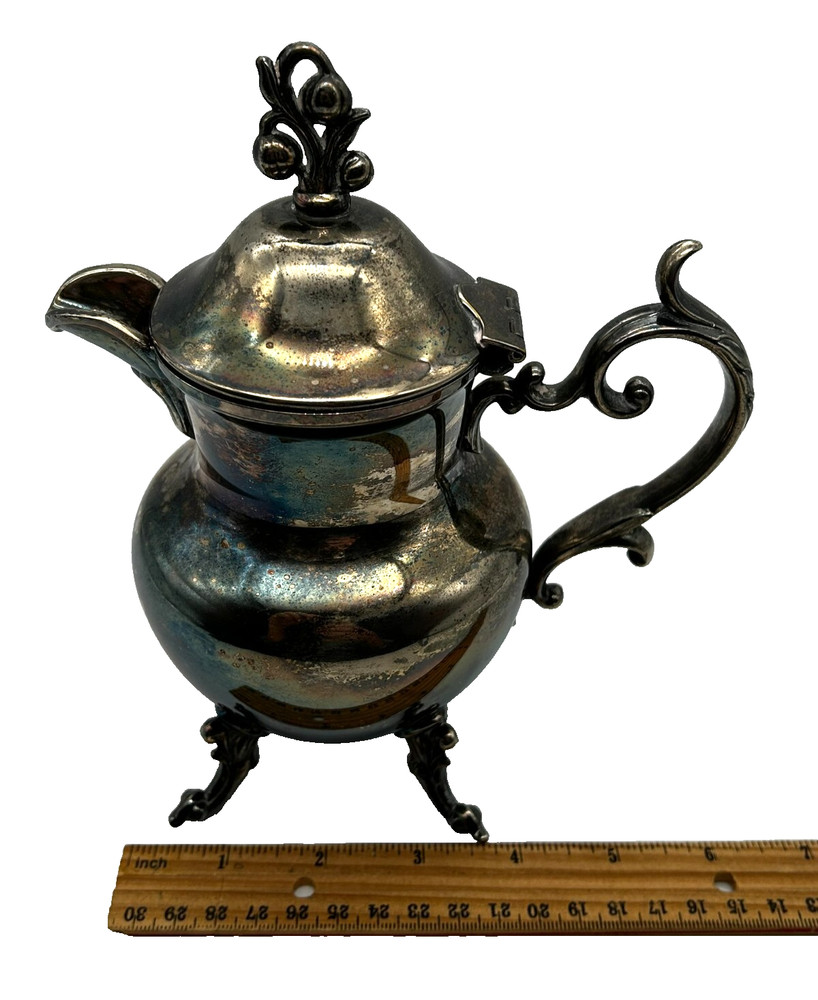 Birmingham Silver Co BSC Silver on Copper Creamer