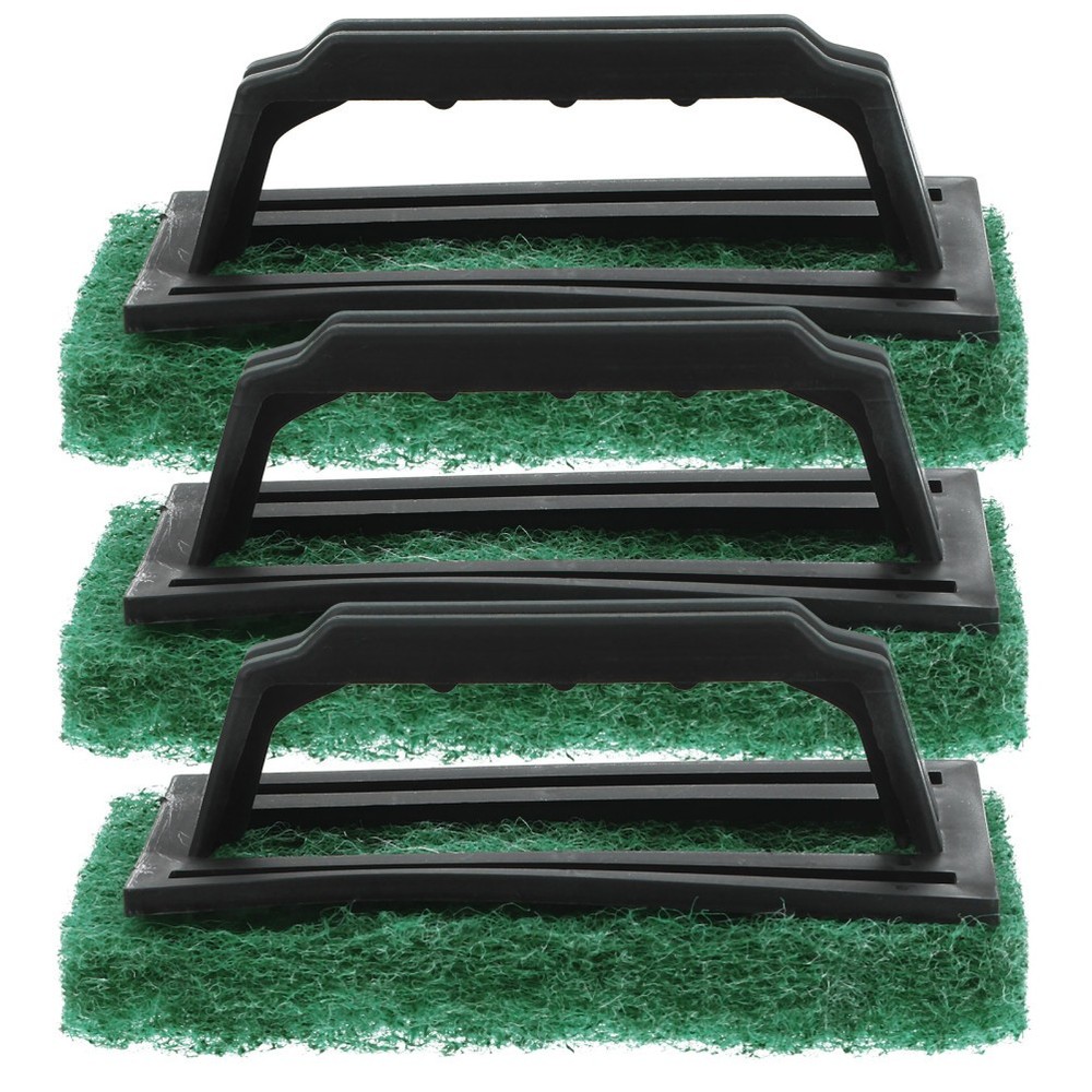 3 Pcs Multifunctional Screen Brush Silkscreen Cleaning Brushes for Screenprint