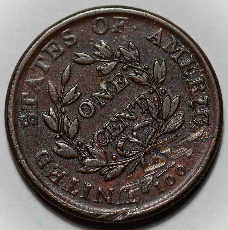 1805 Draped Bust Large Cent (S267) - Scrapes - US 1c Copper Coin