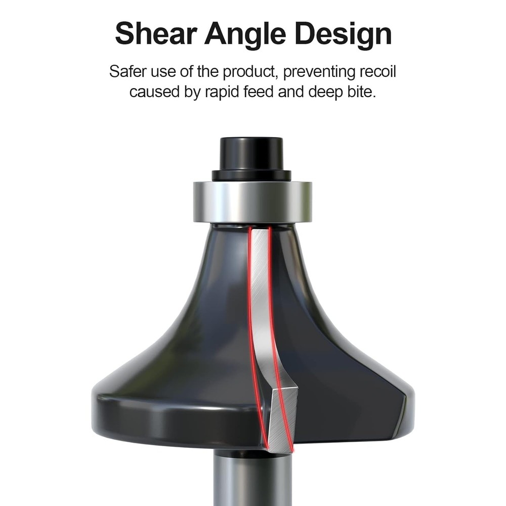 Versatile Tungsten Carbide Router Bits Set for Smooth, Professional Woodworking