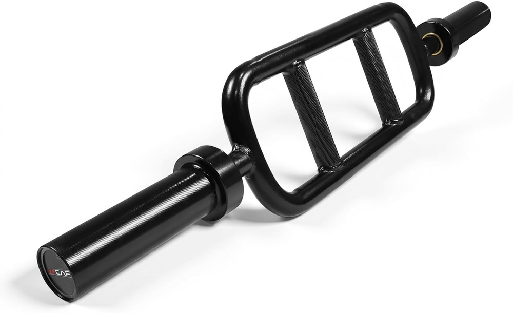 CAP Barbell 2' Solid Olympic Triceps Bar, No Collars, Black (New Version) (OBIS-