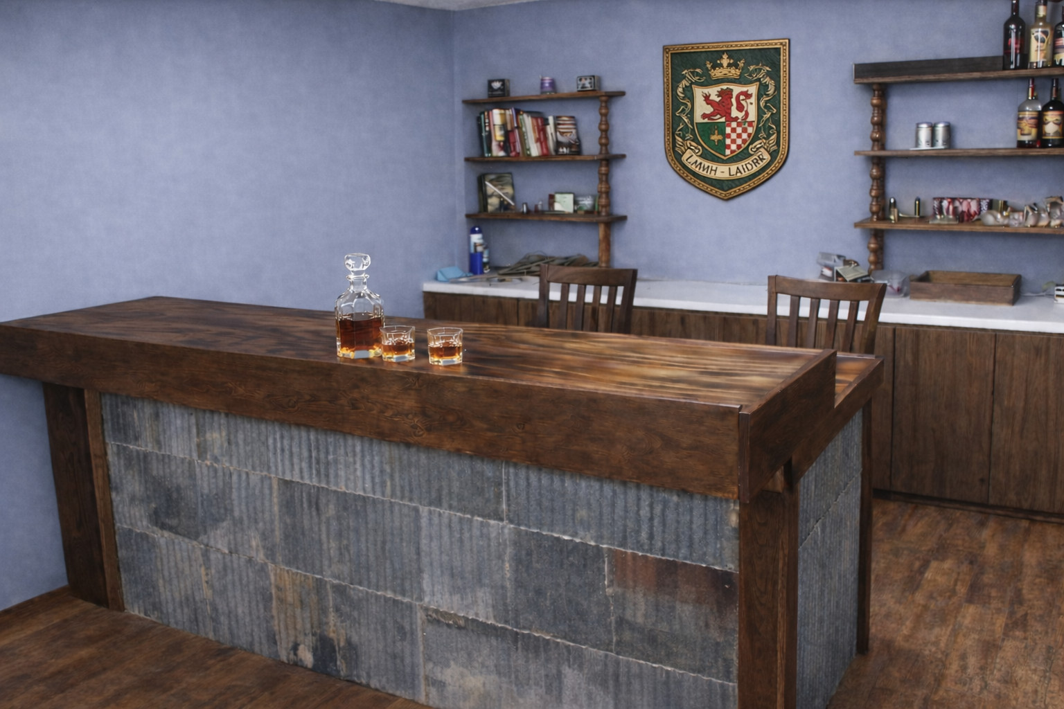 SALE! 10 pcs 11 1/2" x 11 1/2" RECLAIMED CORRUGATED METAL TIN ROOFING PANELS