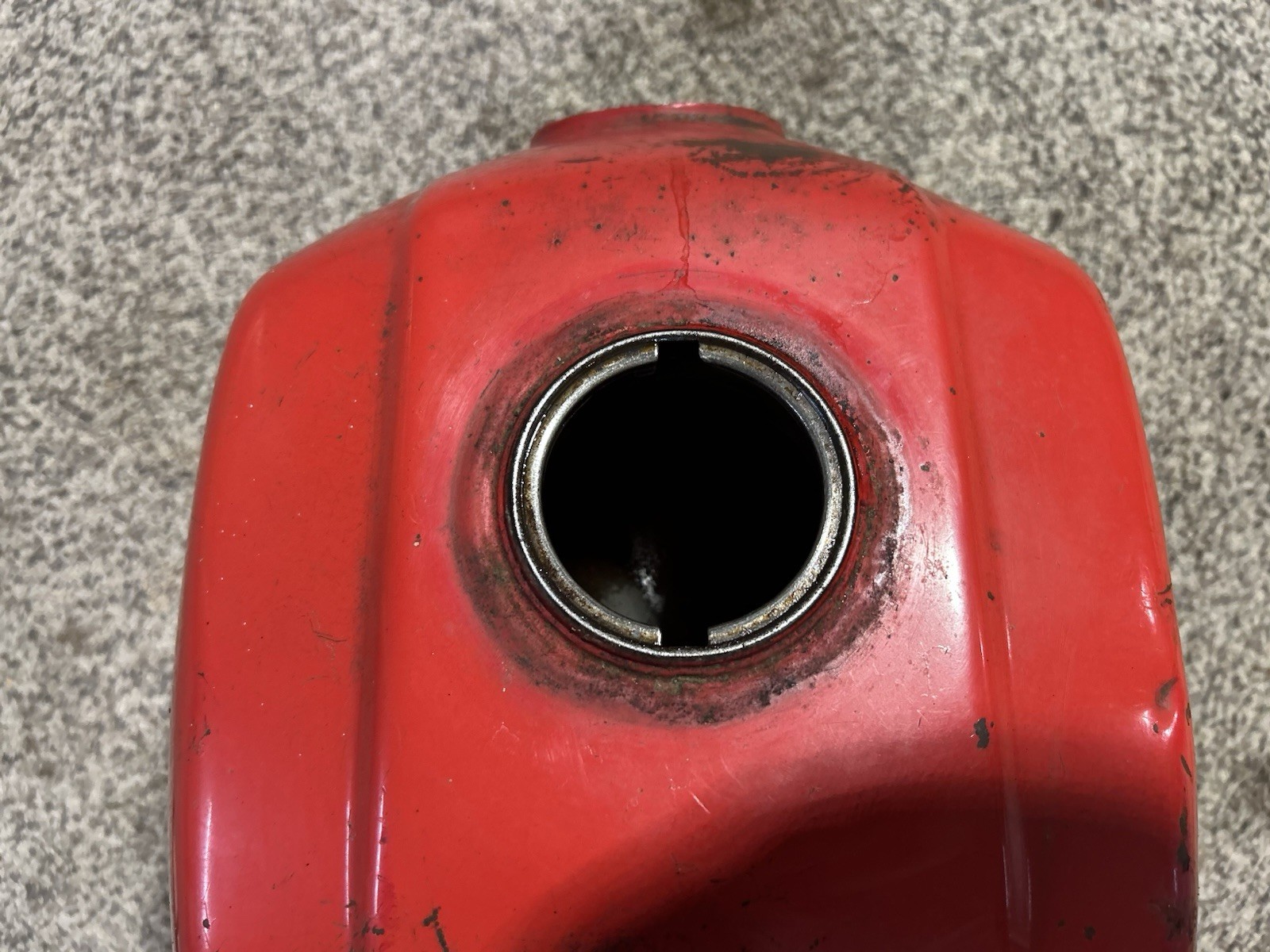 Honda Atc Big Red Oem Gas Fuel Tank 250es 1985 1986 86 85 87 250 Es Clean Inside