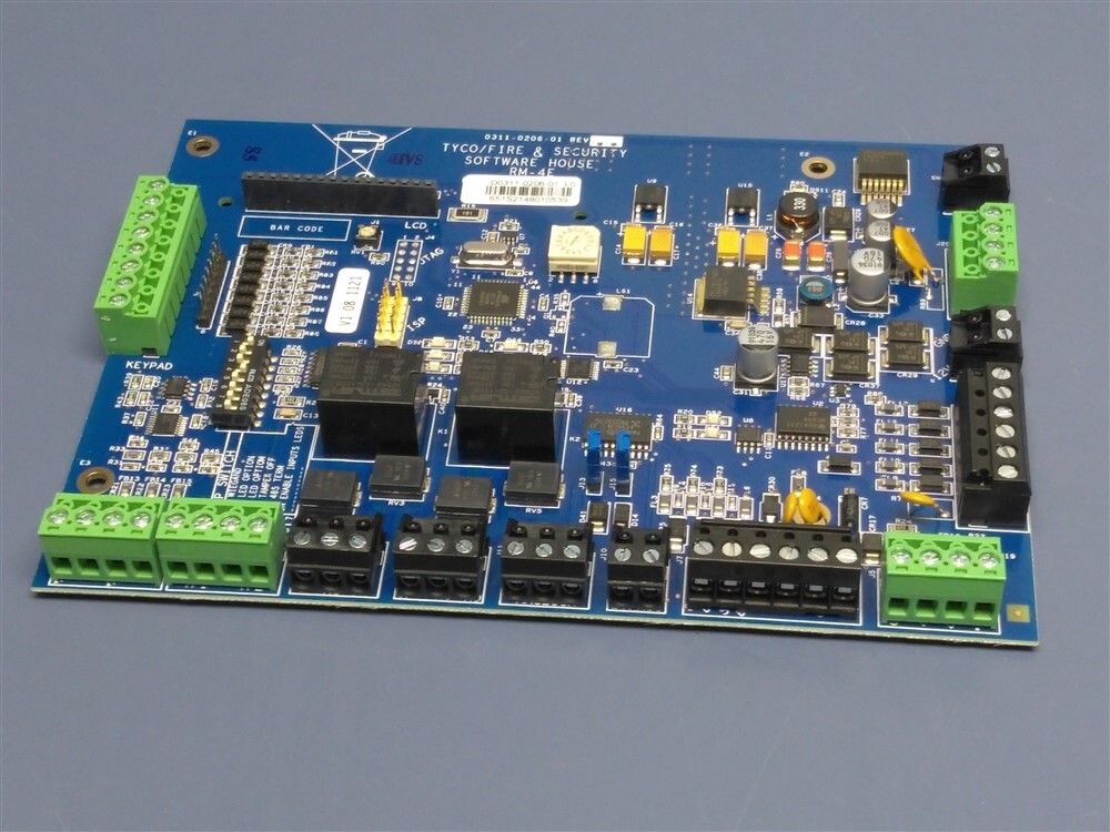 Software House RM-4E Door Cmtl Mod Pcb Circuit Board Rev S0 NEW