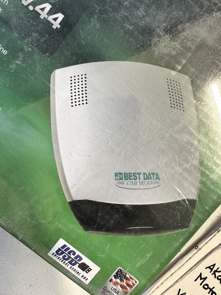 NEW Best Data V.92/V.44 High Performance 56K Data Fax Modem