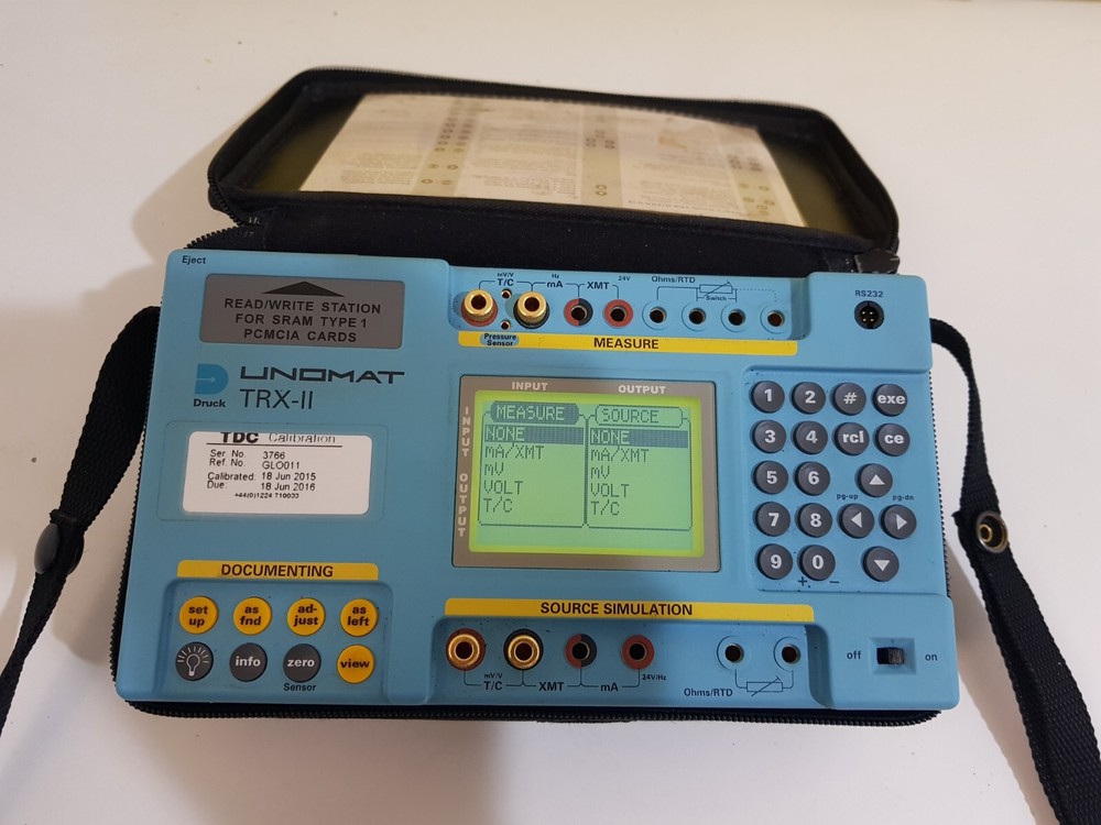 GE Druck MTC2000-X-X-DB1 Calibration Set