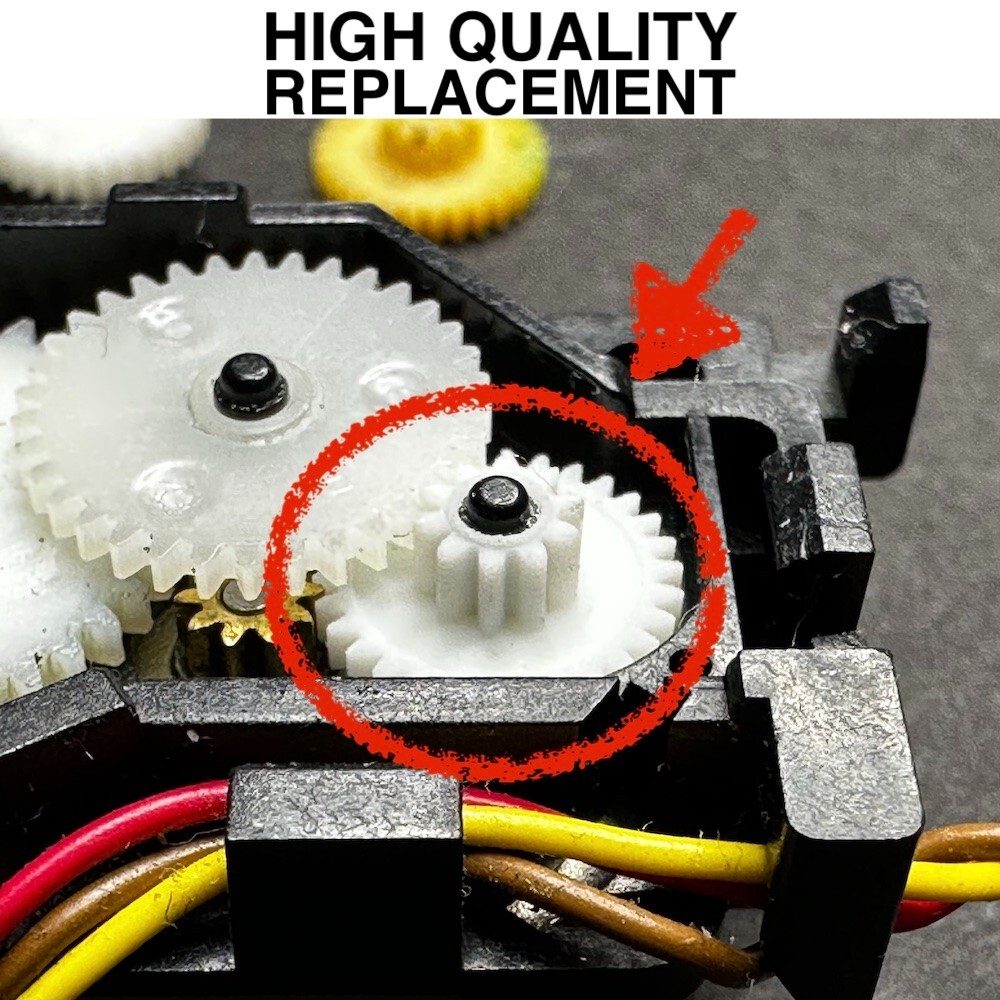 4x Replacement Gear (Macintosh Floppy Drive eject Mac Sony MP-F51W MP-F75W)