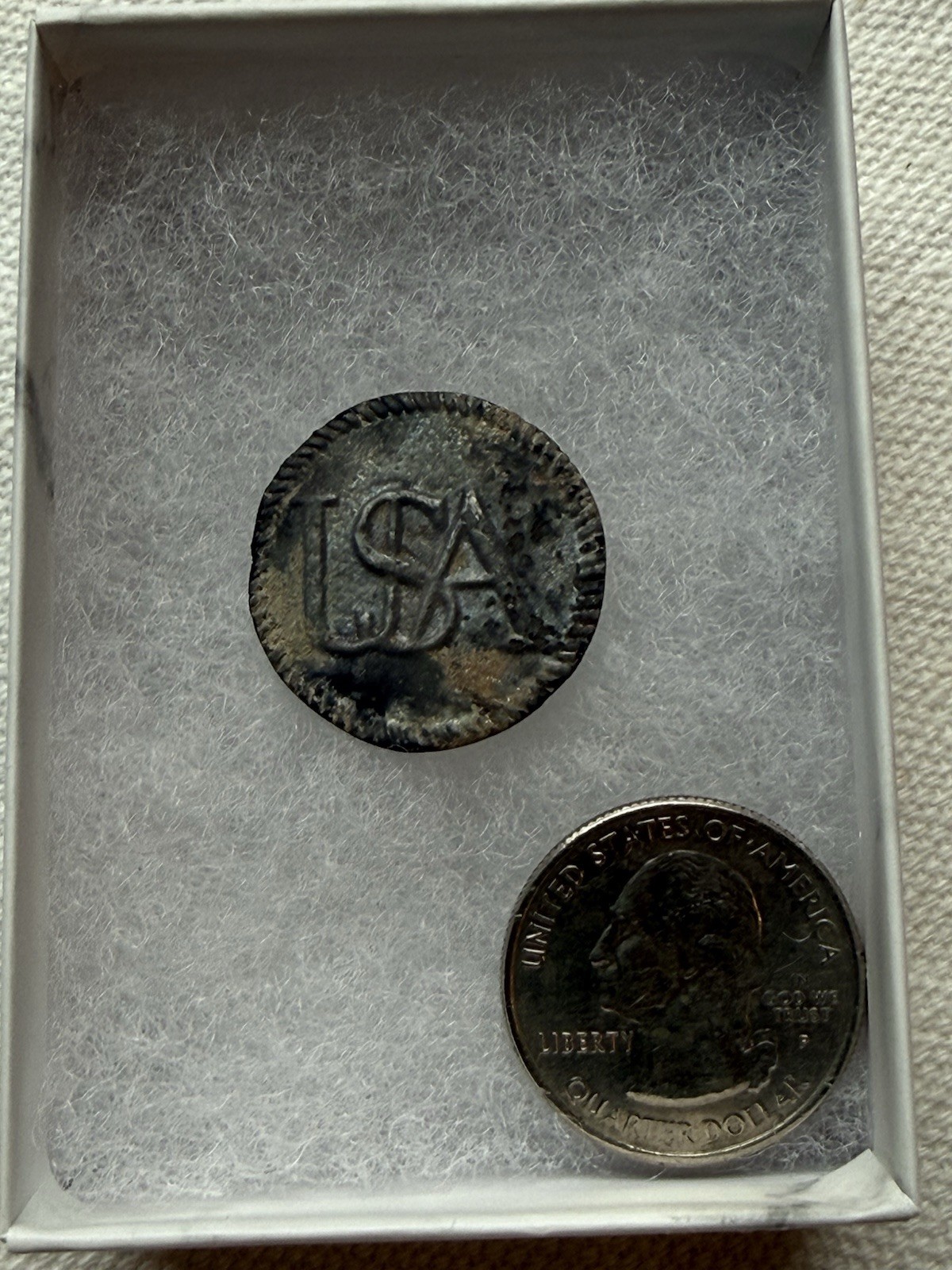 USA Pewter Uniform Button American Revolutionary War