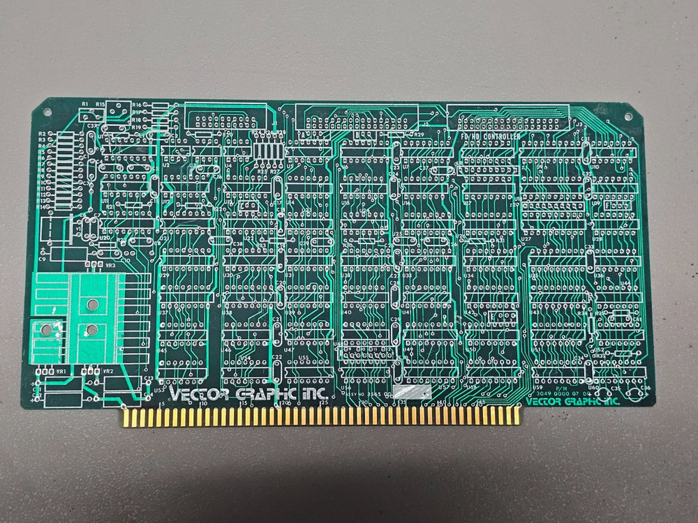 New Old Stock Vector Graphic Inc. Dual-Mode Floppy & Hard Disk Controller Board