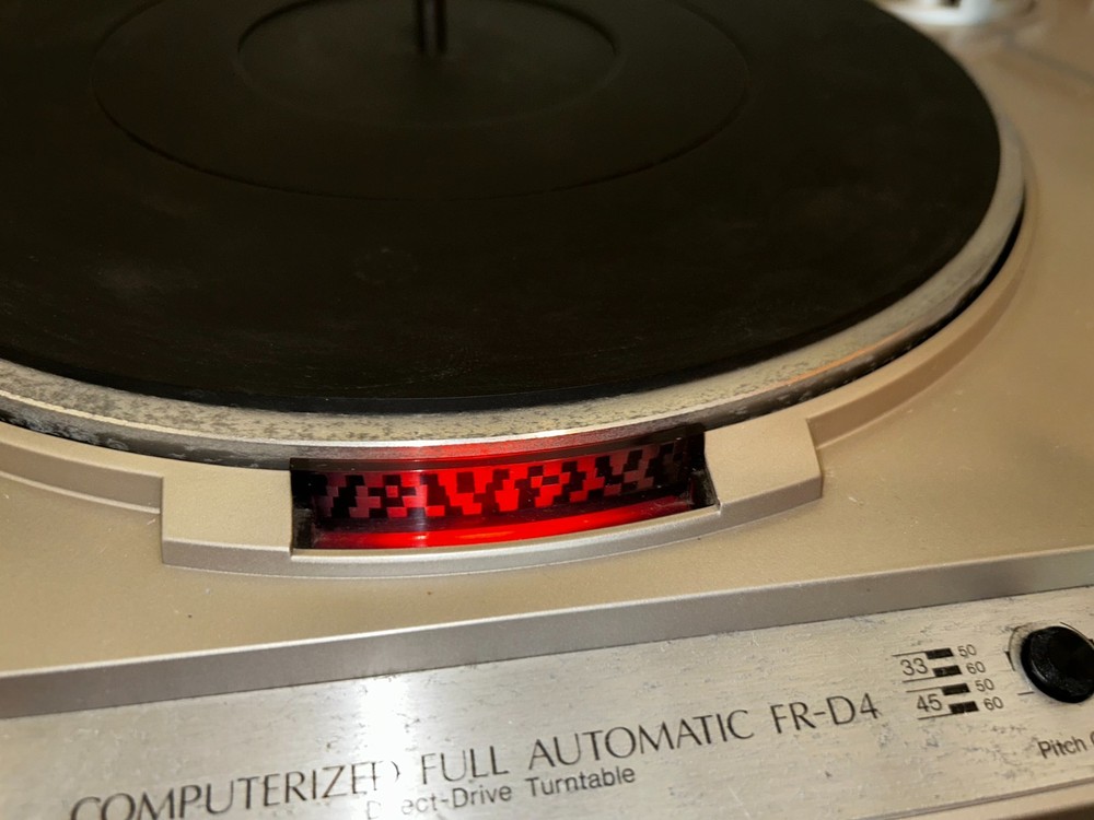 Working Viuntage Sansui FR-D4 Full Automatic Direct Drive Turntable