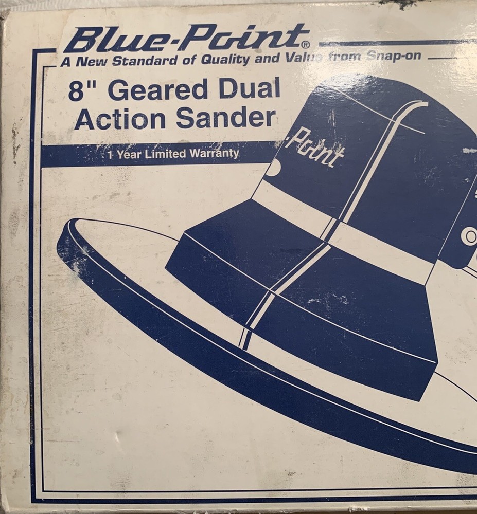 Blue Point 8” Geared Dual Action Sander