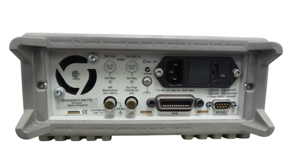 Agilent 33120A -15MHz Function Arbitrary Waveform Generator - Free Shipping