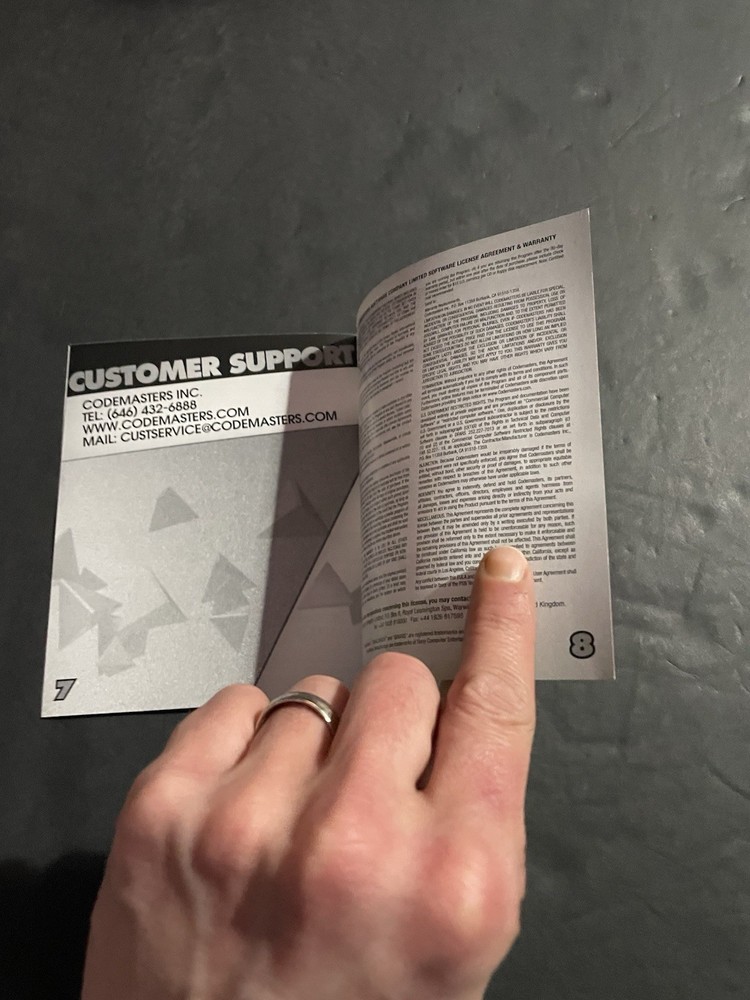 Dirt 3 ps3 Manual Only