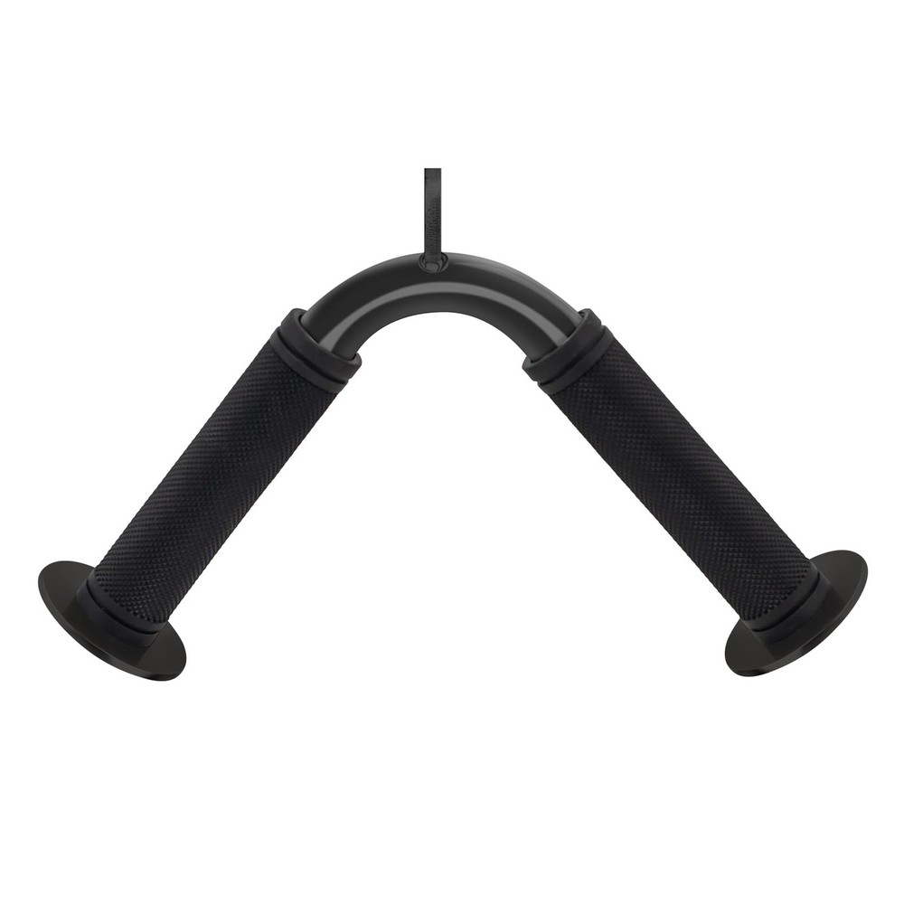 Howffite V Bar Cable Attachment Tricep Press Push Handle LAT Pull Black V