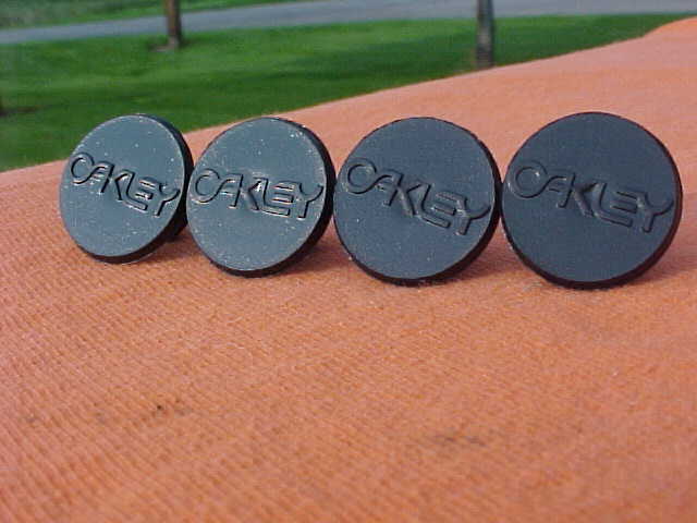 4 Oakley BMX Grip Crud Plugs nos