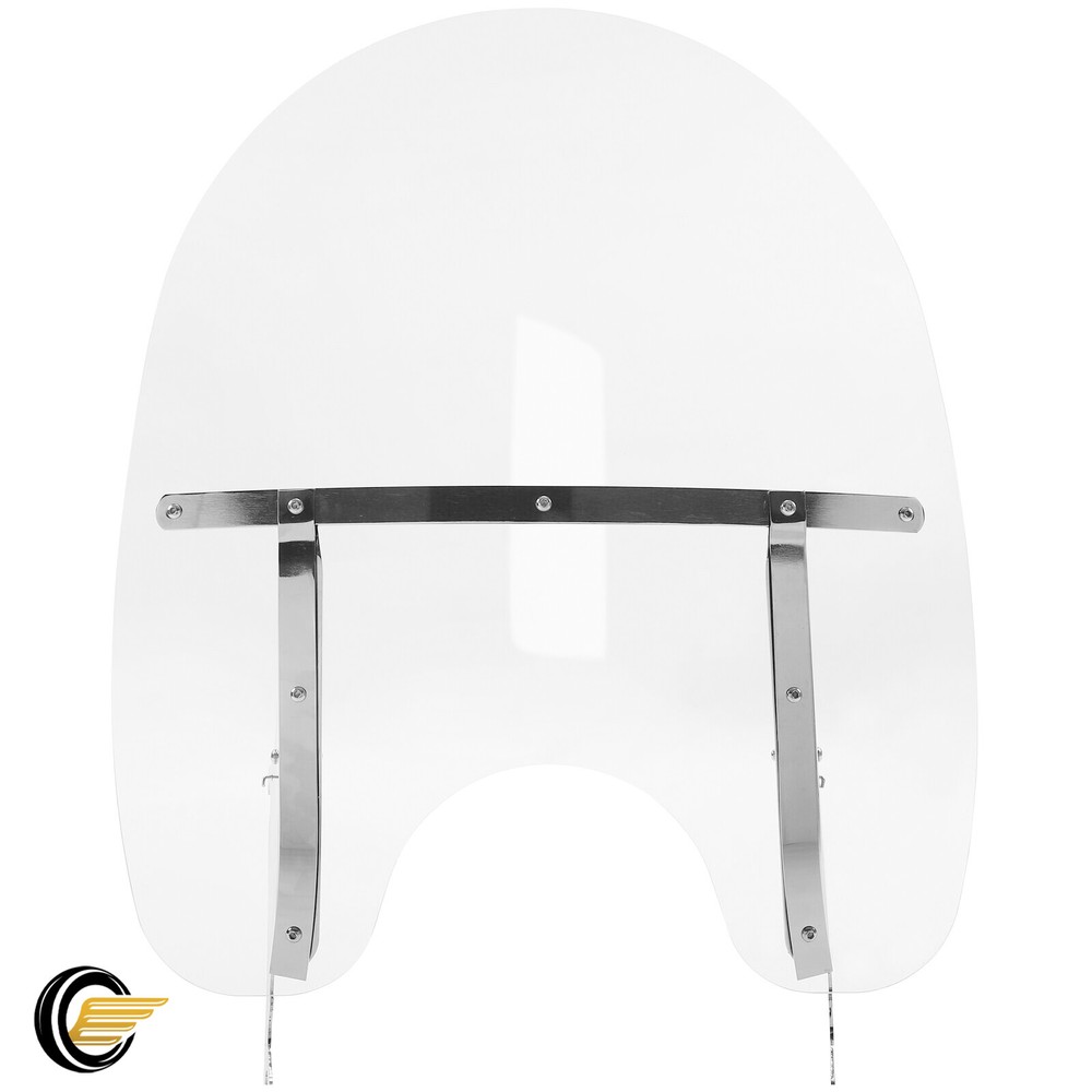 Clear Windshield Windscreen For Harley Heritage Softail Classic FLSTC 2000-2017