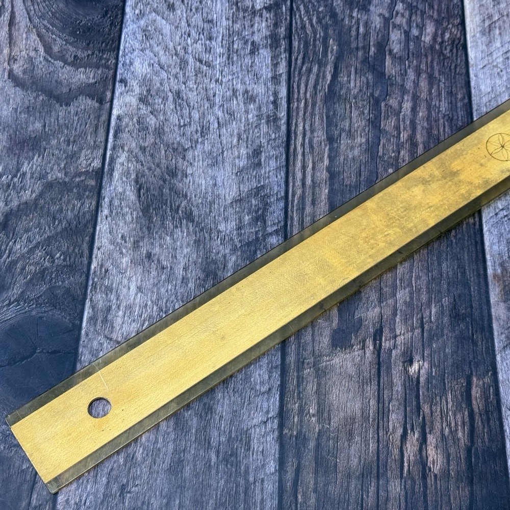 Vintage Globe Wood T-Square Drafting Tool Architectural