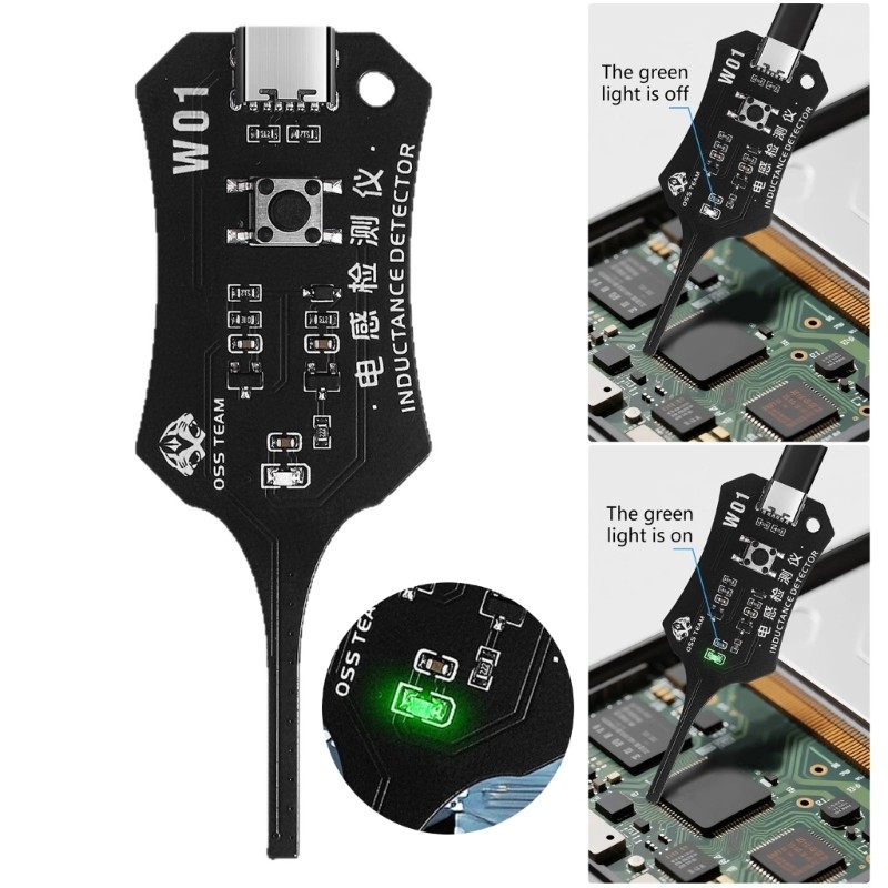 High Precise Inductance Meter Quick Fault Detection W01 Inductor Detectors