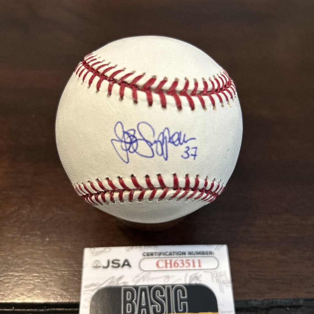 JEFF Supan Signed ROMLB Baseball. JSA New Baseball