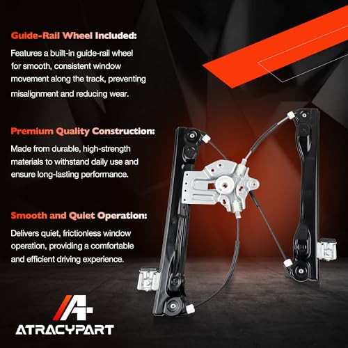 749-975 Power Window Regulator Without Motor Front Right Passenger Side