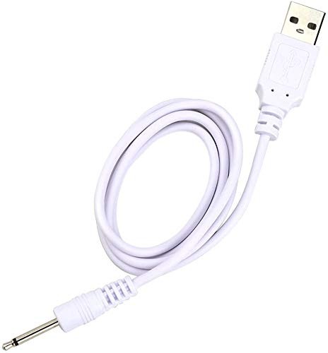 Accessonico USB DC Charging Cable 2.5mm Fast Charger Small, White &
