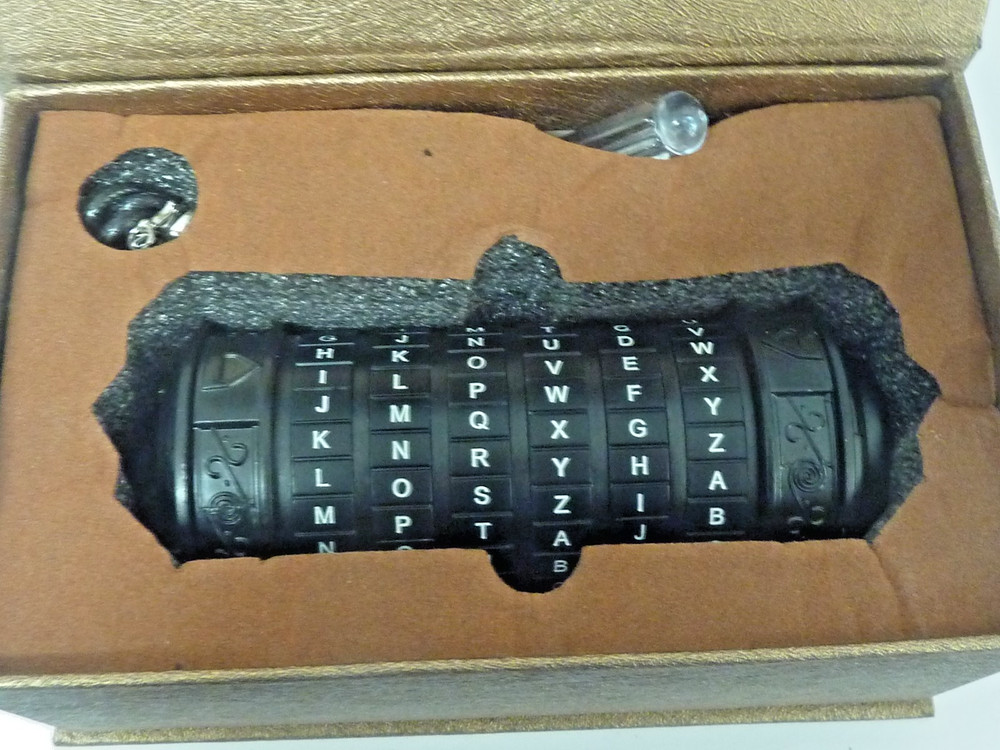 Da Vinci Code Mini Cryptex - Interesting Creative Romantic Birthday Gift