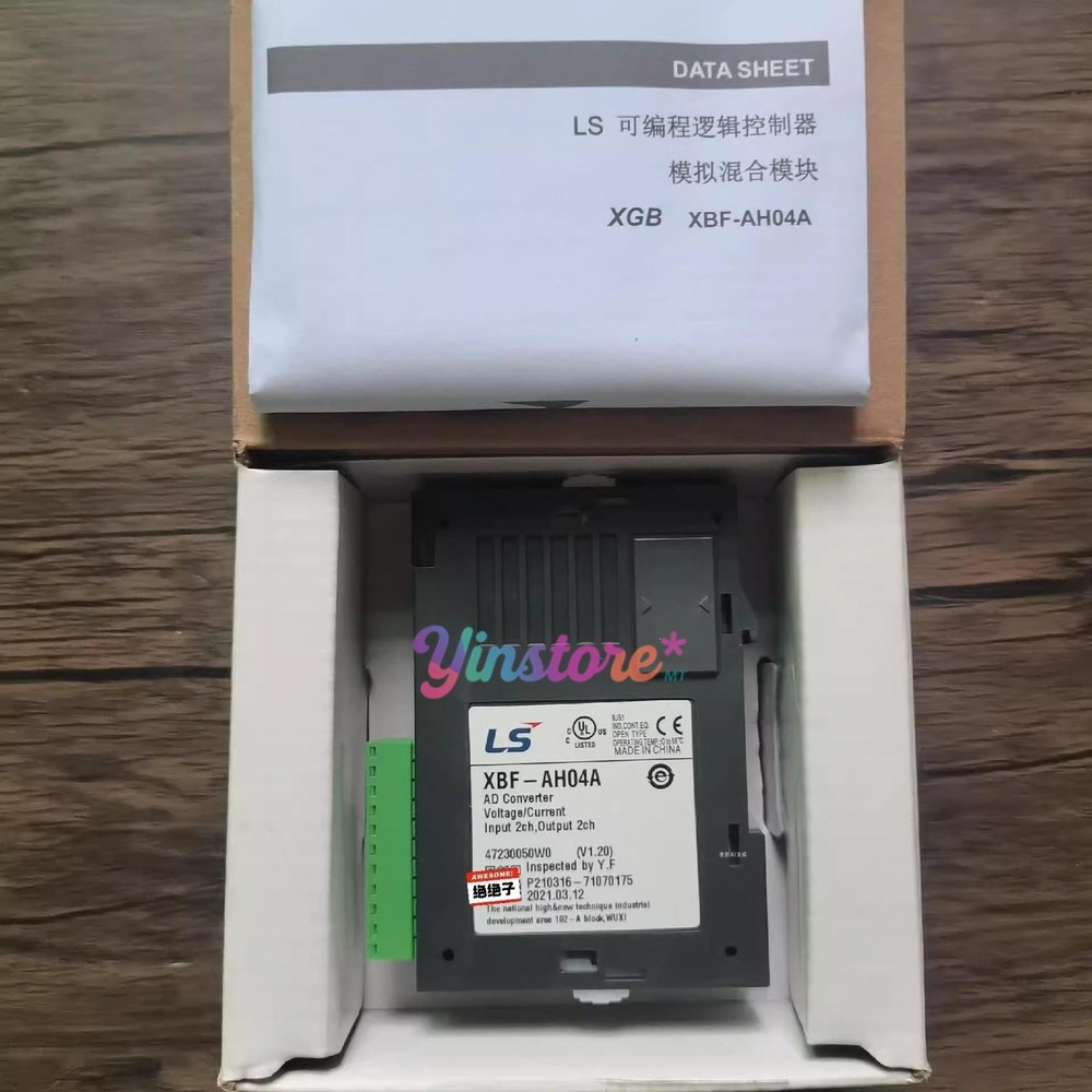 1 pc. New XBF-AH04A PLC Module